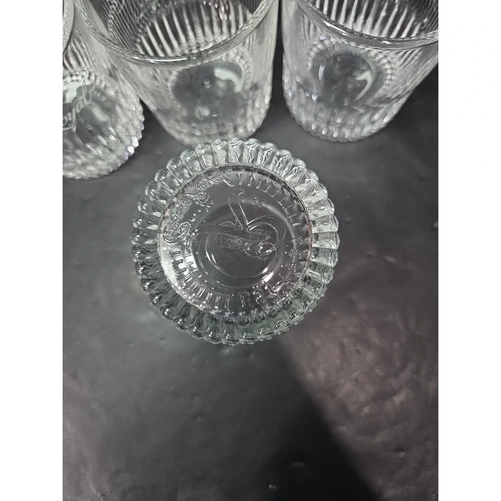 Crown Royal Whiskey Rocks Glasses, Set of 4, Limited Ed, Scotch Whiskey‎ Glass